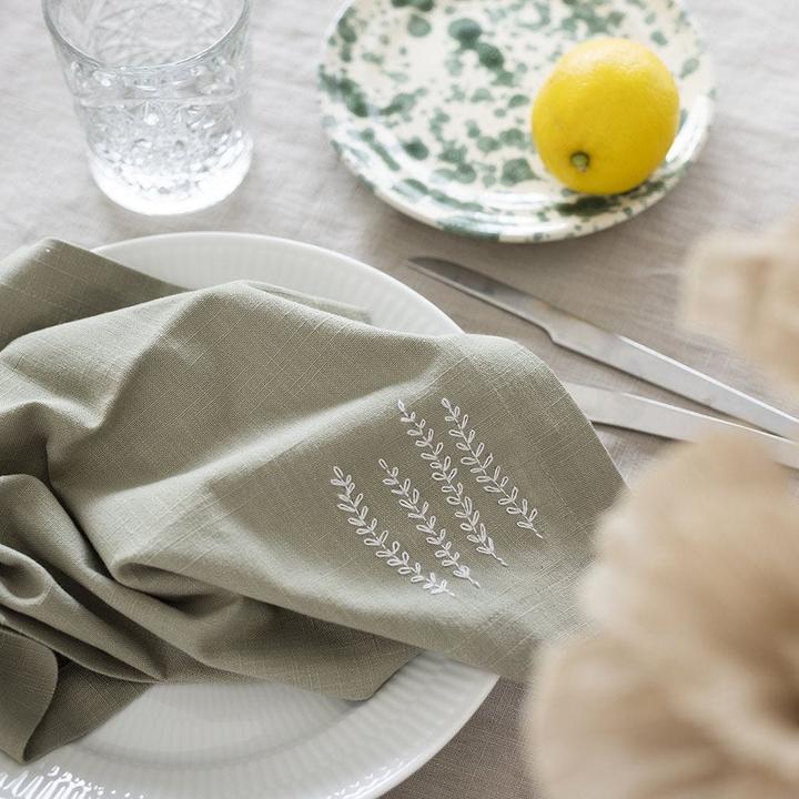 Actual product image Creativ Company Bastelset Sticken Serviette