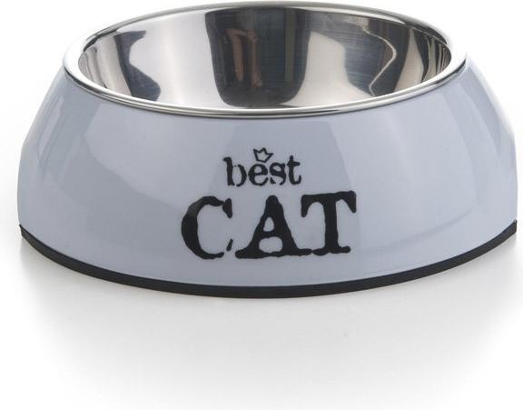 Beeztees Bz Melam Bowl Rd Best Cat Gray (0.16 l)