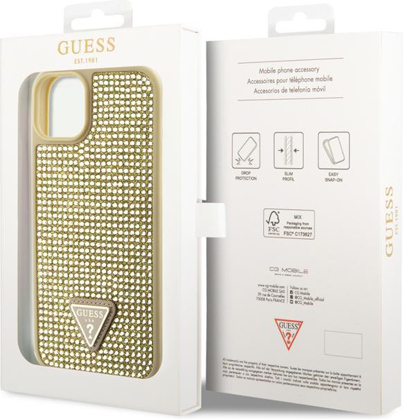 Actual product image Guess Triangle Diamond Apple iPhone 15 protective case (Apple iPhone 15)