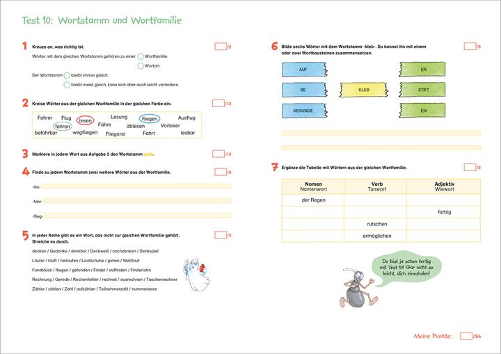Actual product image Tessloff Fit für Deutsch 3. Klasse. Mein Testheft (German, Julia Meyer, Guido Wandrey, 2023)