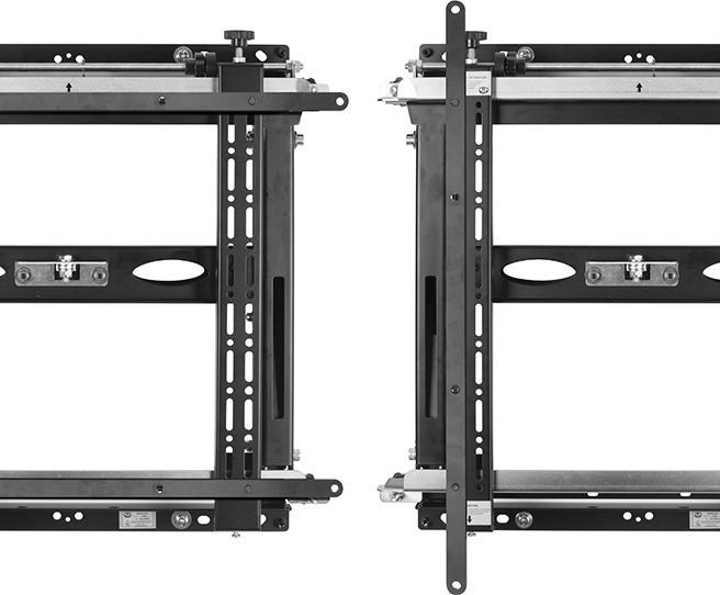 Produktbild b-tech BT7564 - Montagekomponente (2 x Schnittstellen-Adapterarm) für flat panel (Wand)