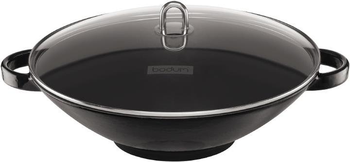 Bodum Gusseisenwok (Wok Pfanne)