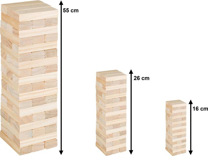 Actual product image Idena Travelling wobble tower game of skill (German)