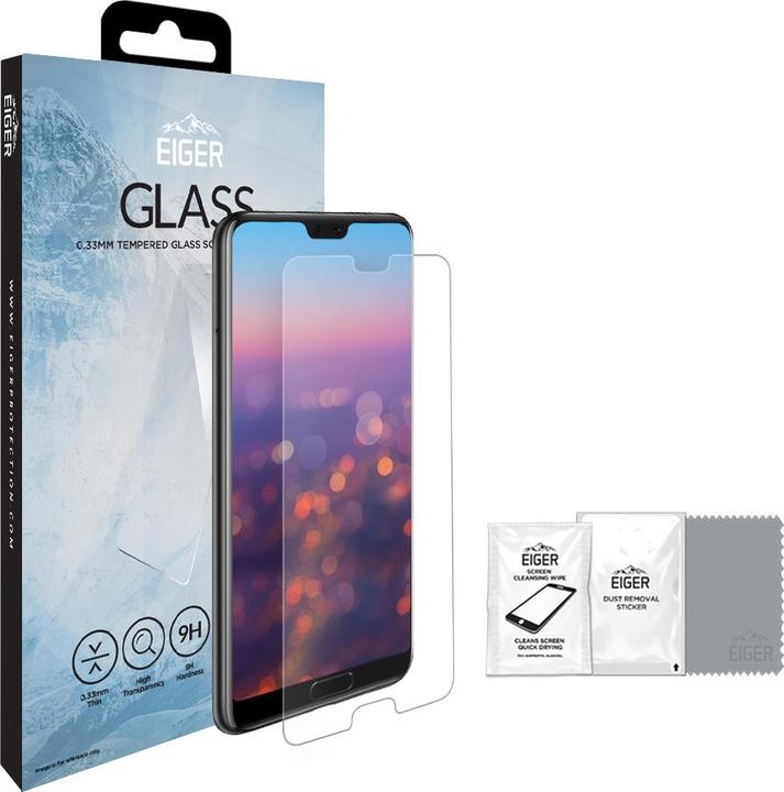Actual product image Eiger Mountain Glass Clear (1 Piece, Huawei P20 Pro)