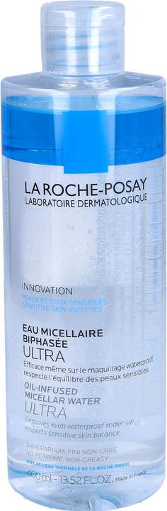 Produktbild La Roche Posay LA ROCHE-POSAY Oil-Infused Micellar Water Ultra Reinigungsfluid, 400 ml Lösung (Mizellenwasser, 400 ml)
