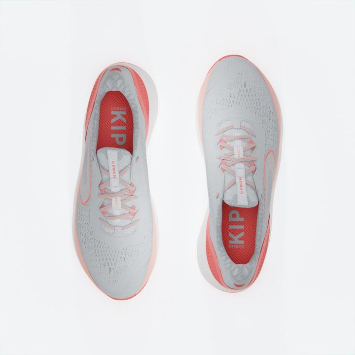 Immagine prodotto Kiprun Scarpe da corsa da donna - KS500 2 grigio/corallo (37)