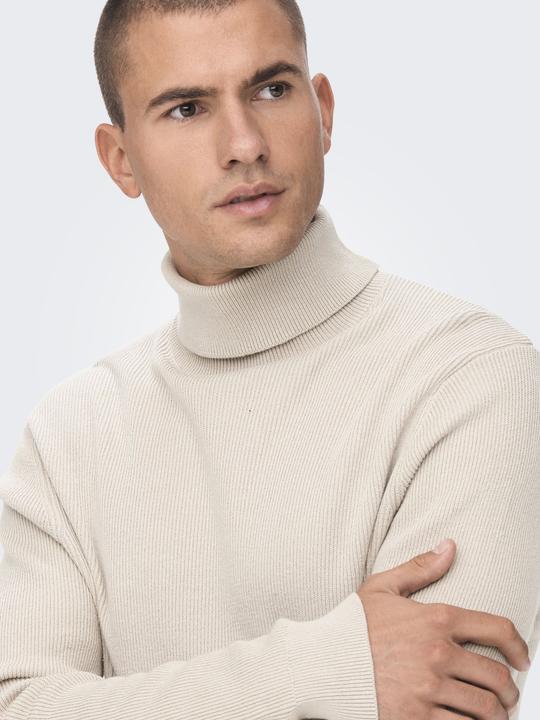 Actual product image Only & Sons High Neck Knit Sweater (XL)