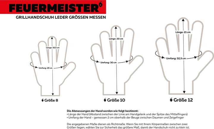 Actual product image Feuermeister Premium (Kevlar, Split leather)