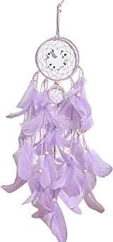 Actual product image Cover-Discount DIY craft set dreamcatcher Dreamcatcher craft purple