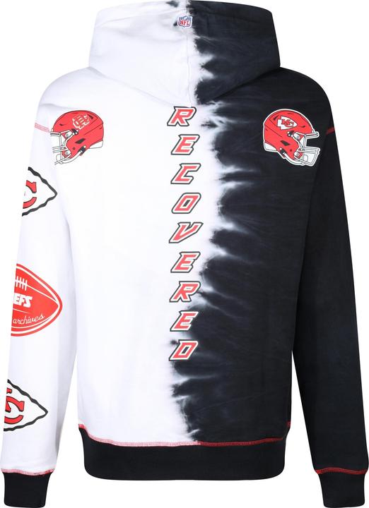 Immagine prodotto Recovered Felpa con cappuccio in pile Re:covered - INK DYE Kansas City Chiefs - XL (XL)