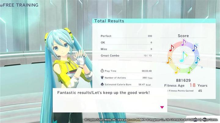 Actual product image Aksys Game Fitness Boxing - Feat. Hatsune Muki SWITCH (Switch, Switch Lite, Switch OLED, EN)