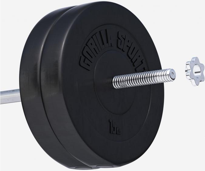 Produktbild Gorilla Sports Hantelscheiben (2 x 15 kg)