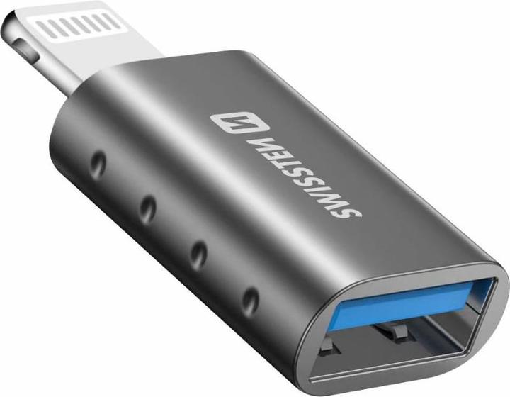 Actual product image Swissten OTG Adapter Lightning(M)/USB-A(F) (USB-A, Lightning)