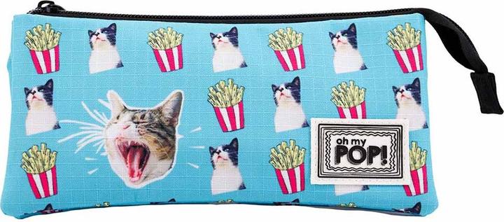 Immagine prodotto Oh My Pop! Triplo astuccio HS per matite Gatto arrabbiato