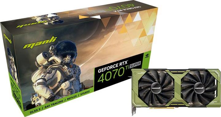 Immagine prodotto Manli VGA Man GeForce® RTX 4070 Ti 12GB SUPER (12 GB)