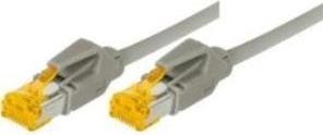 Image du produit Tecline Patchkabel F/UTP, CAT.5E, grau, 20,0 m (F/UTP, CAT5, 20 m)