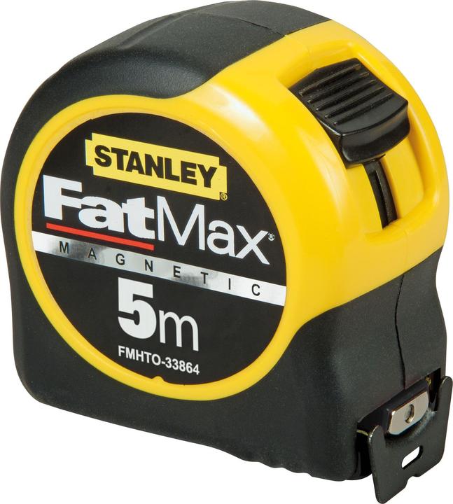 Actual product image Stanley FatMax magnetic roulette 5m x 32mm (Metric)