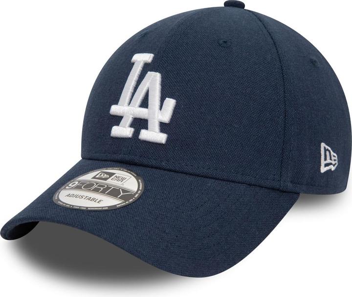 New Era 9Forty Strapback Cap - LEINEN Los Angeles Dodgers (One Size)