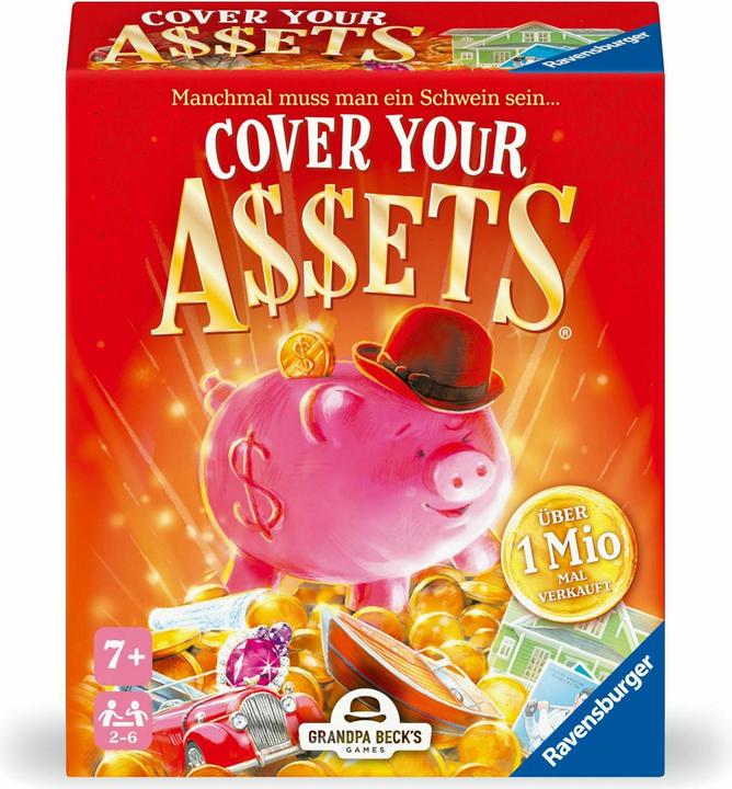 Actual product image Ravensburger Cover your assets (German)
