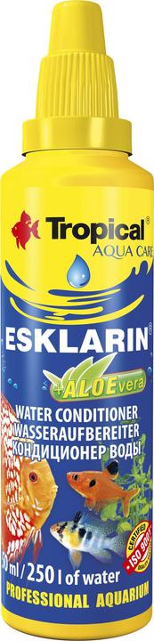 Tropical Esklarin Aloevera - Balsamo all'acqua - 250 ml (Trattamento dell'acqua dell'acquario)
