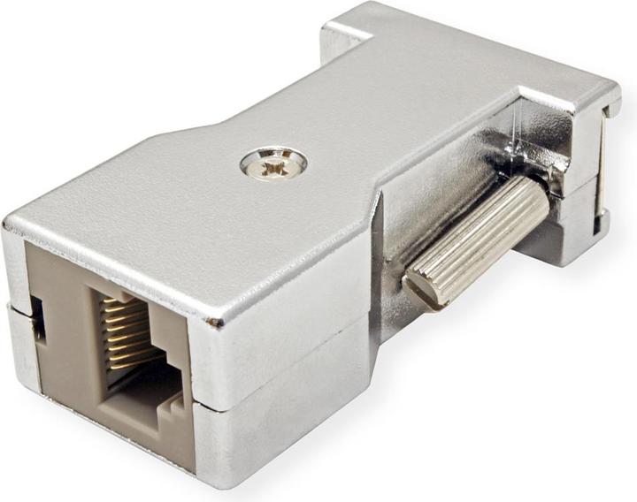 Produktbild Roline RS232 zu RJ45 Adapter (0.09 m)