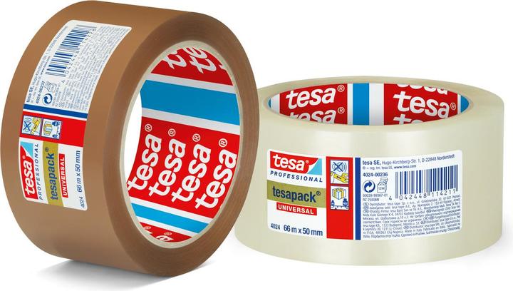 Image du produit tesa pack 4024, PP, 66 m x 50 mm (50 mm)