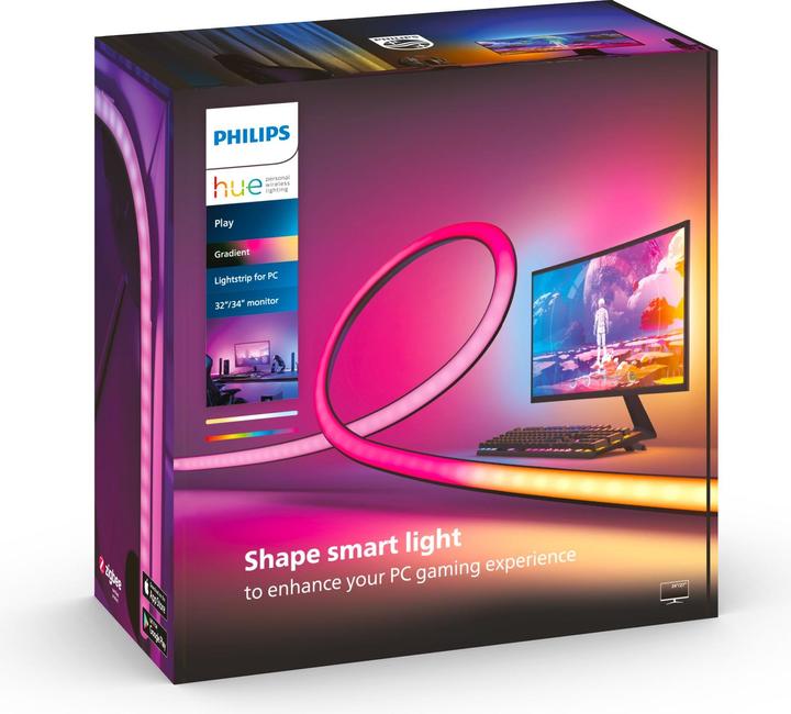 Actual product image Philips Hue Play Gradient (Multicoloured, 116.50 cm, Indoor)