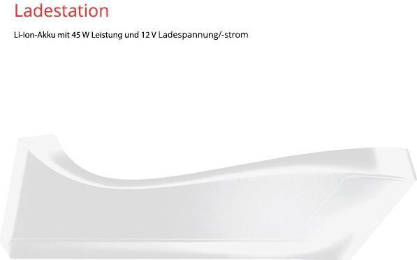 Actual product image ESGE Magic Wand Cordless PRO 95300 balta (EU plug)