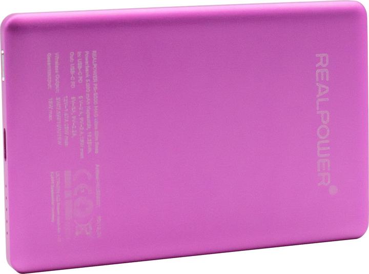 Immagine prodotto RealPower PB-5000 MAG (5000 mAh, 20 W, 19.25 Wh)