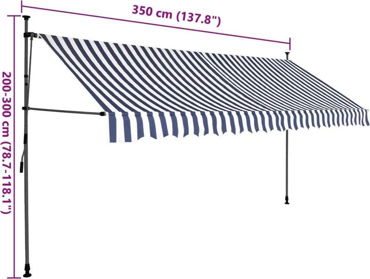 Produktbild VidaXL Jori (350 x 120 cm)