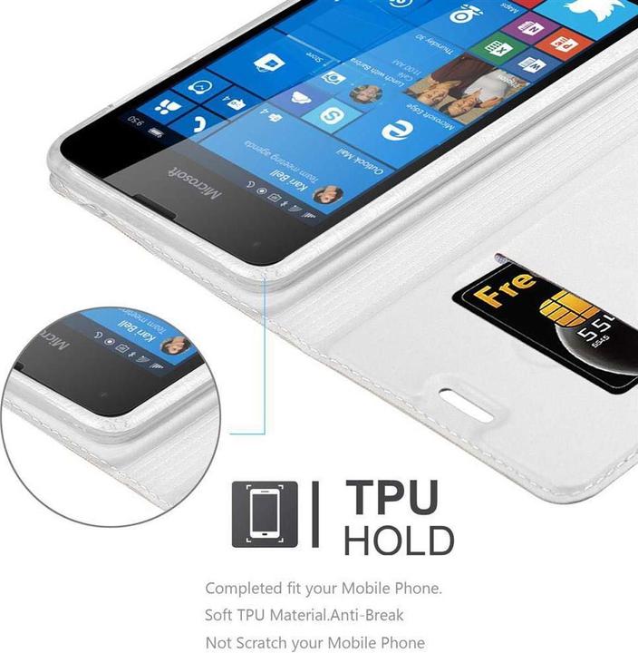 Immagine prodotto Cadorabo Copertina in stile libro di classe (Microsoft Lumia 550)