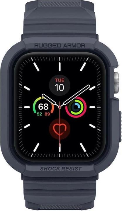 Actual product image Spigen RUGGED ARMOR "PRO" Apple Watch 4 / 5 / 6 / 7 / 8 / SE (44 / 45 MM) CHARCOAL GRAY