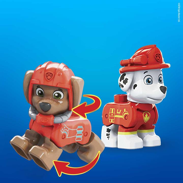 Actual product image Mega Bloks Paw Patrol Marshall Set