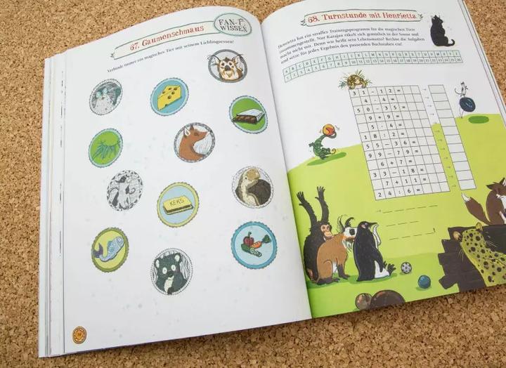 Produktbild Die Schule der magischen Tiere - Endlich Pause. Das grosse Rätselbuch (Deutsch, Nikki Busch, Margit Auer, 2017)