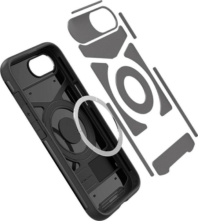 Actual product image Spigen Slim Armor MagSafe iPhone 16e Case - Black (Apple iPhone 16e)