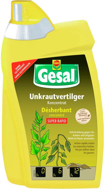 Image du produit Gesal Désherbant SUPER-RAPID concentré (Mauvaises herbes)