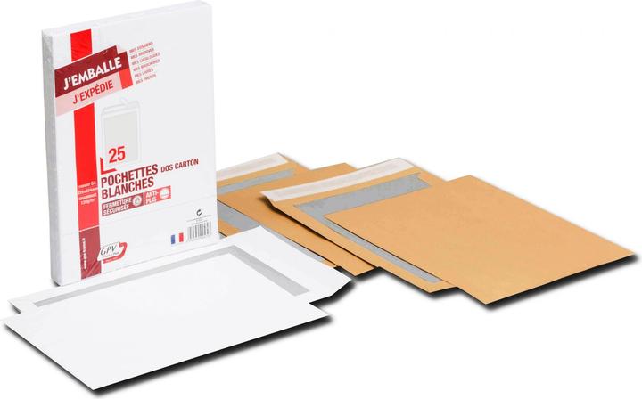 Immagine prodotto GPV Buste di cartone, C4, 229 x 324 mm (100 x)