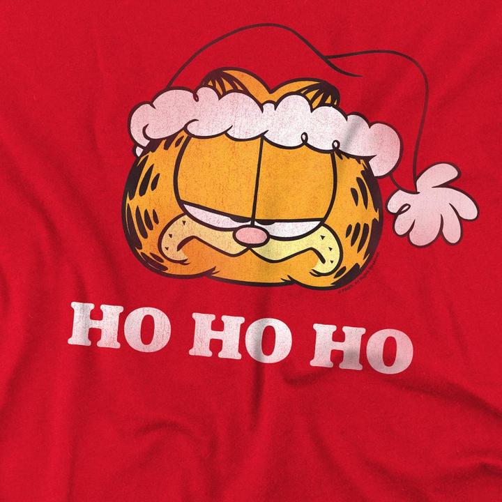 Actual product image Garfield Mens Ho Ho Ho T-Shirt (3XL)