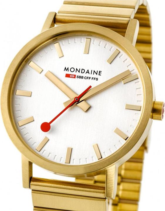 Actual product image Mondaine Classic - Modern (Analogue wristwatch, 40 mm)