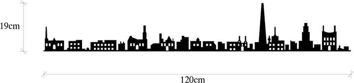 Produktbild Wallxpert Bradley (120 x 0.15 x 19 cm)