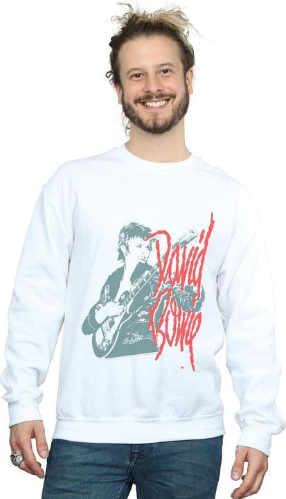 Produktbild David Bowie Mono Guitar Sweatshirt (4XL)