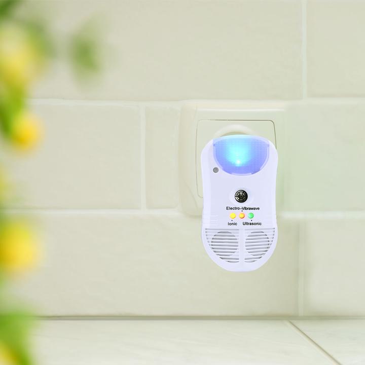 Image du produit Casativo Lot de 2 répulsifs à ultrasons contre les insectes 3en1 avec purificateur d'air ionique et