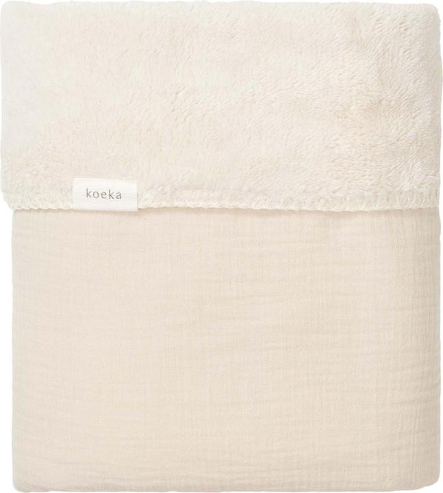 Koeka Children's blanket plush Faroo warm white (100 x 150 cm)