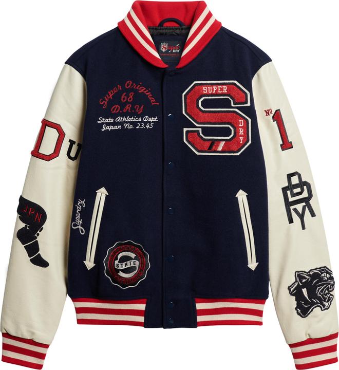 Superdry College Varsity Patched Bomber (M)