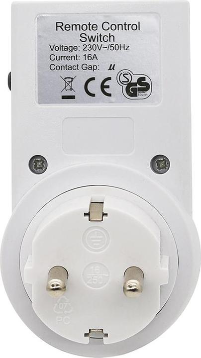 Immagine prodotto Offgridtec Set di 3 adattatori per prese Schuko con interruttore on/off e radiocomando 30m