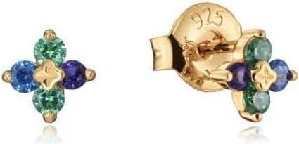 Actual product image Viceroy Elegant gold-plated earrings with zirconia Trend 13136E100-33