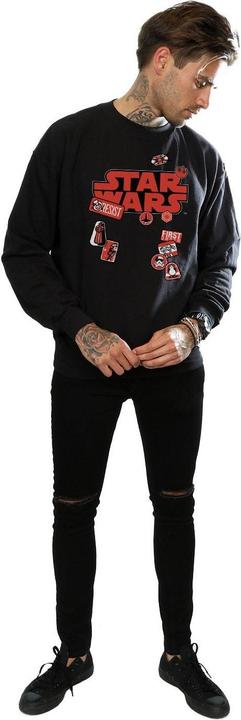 Actual product image Star Wars Mens The Last Jedi Badges Sweatshirt (XXL)