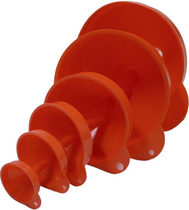 Max4car Funnel set 50, 70, 90, 115, 150, 160 mm HD-PE