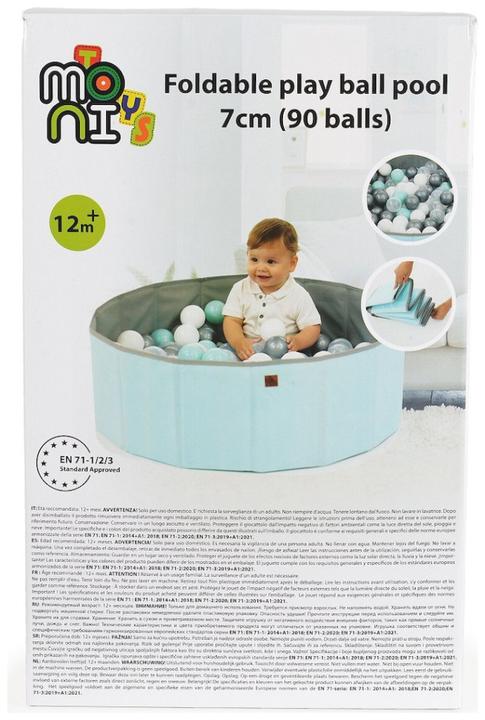 Actual product image Moni Ball pool foldable with 90 play balls