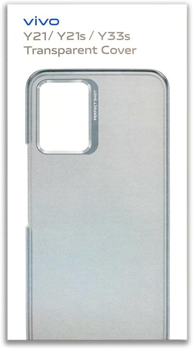 Produktbild Vivo Transparent Cover für Y21s, Y33s - light grey (Vivo Y21, Vivo Y21s, Vivo Y33s)